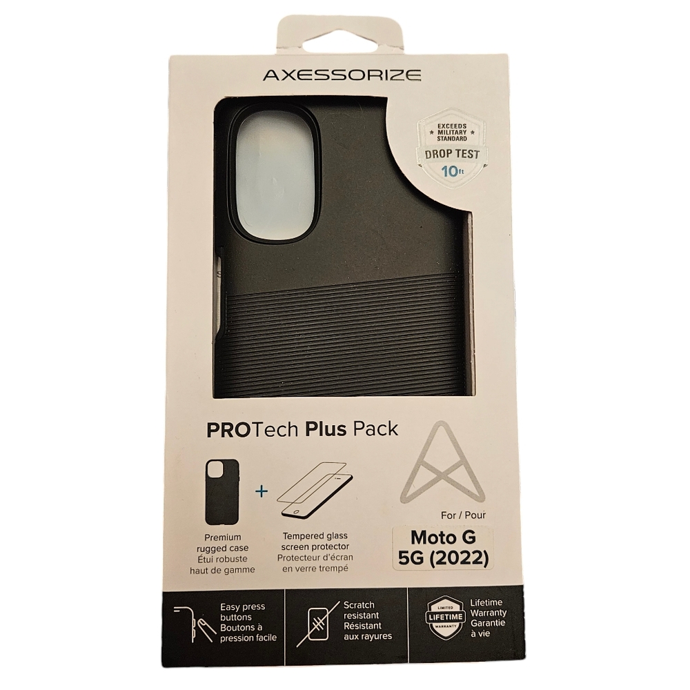 Moto G phone case and screen protector New in Box
